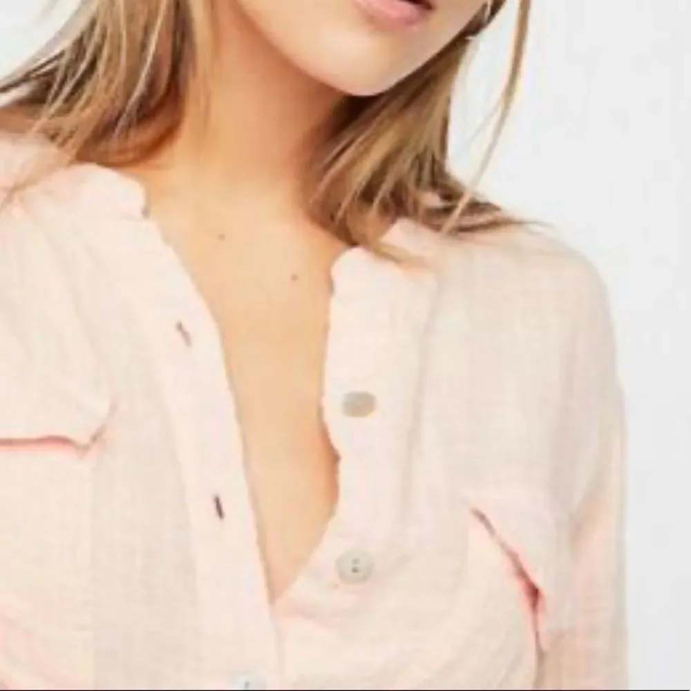 NWT Free People Talk To Me Buttondown Top Shirt - Picture 6 of 7